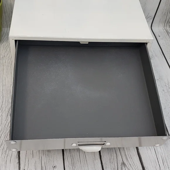 Hand Painted Table Top 3-Drawer Organizer